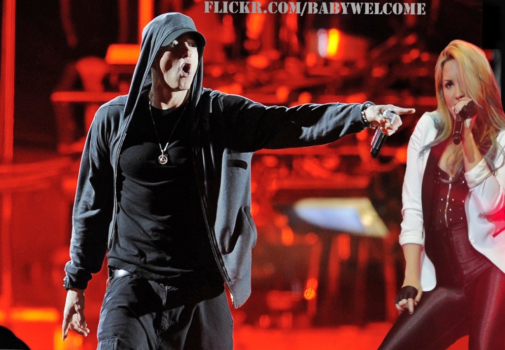 Demi Lovato & Eminem MANIP by Leticia Lima, licensed under CC BY 2.0