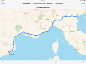 Venice to Barcelona