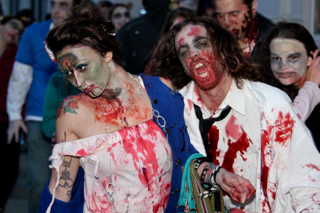 http://commons.wikimedia.org/wiki/File:Asbury_Park_Zombie_Walk_2010_(5139059306).jpg